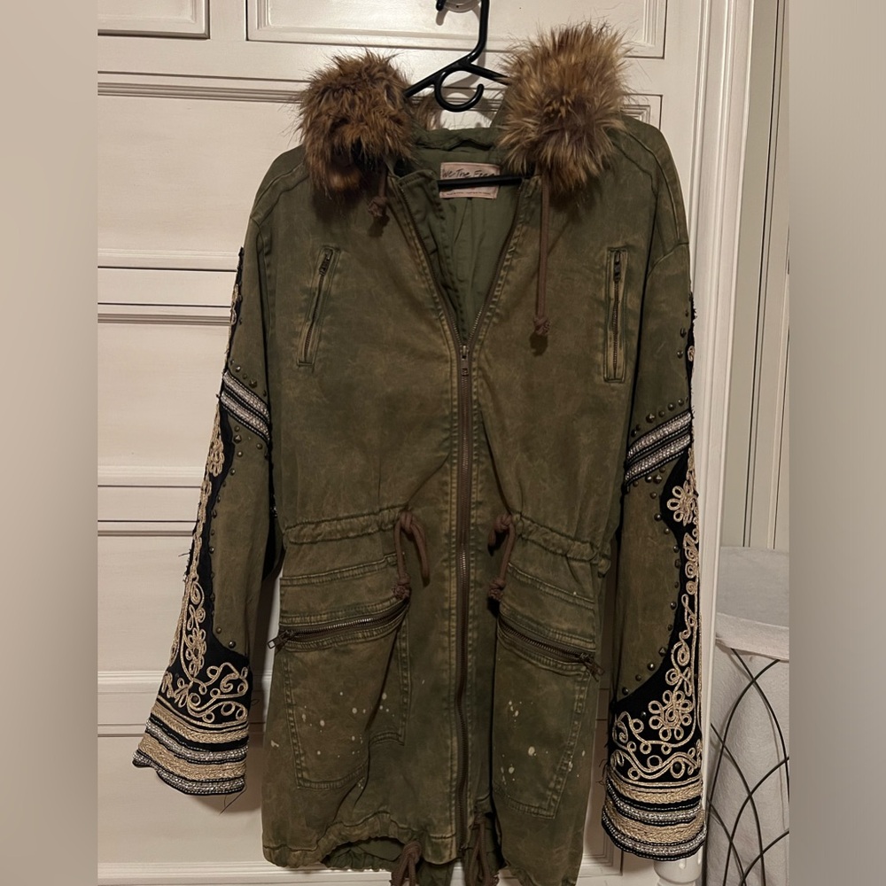 Free People Army style jacket.